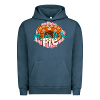 Pigment Midnight Navy Just Here For The Pie Urban Hoodie - LillyAllenDesigns