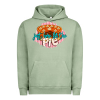 Pigment Oil Green Just Here For The Pie Urban Hoodie - LillyAllenDesigns