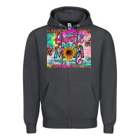 Smoke auntie like a mom Zipper Hoodie - JahusDesignShop