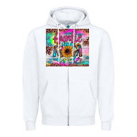 White auntie like a mom Zipper Hoodie - JahusDesignShop