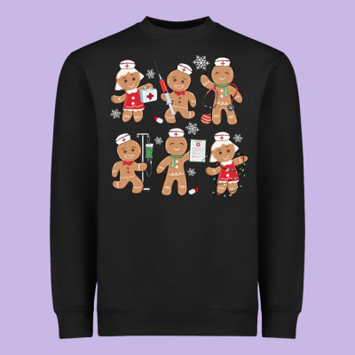 Heavyweight Sweatshirt nurse gingerbread
