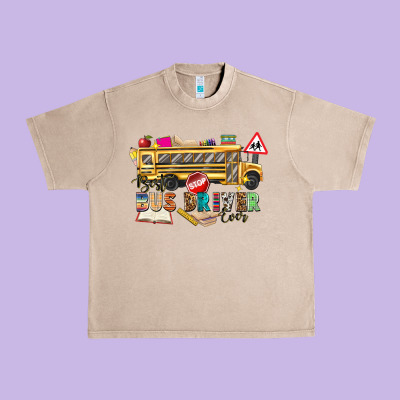 Best Bus Driver Ever Urban Heavy Tee Designed By Texasbilliewilder