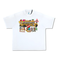 White best bus driver ever Urban Heavy Tee - texasbilliewilder