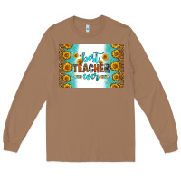 Toasted Coconut best teacher ever skinny metal can holder Long Sleeve Tee - HRA Design Shop