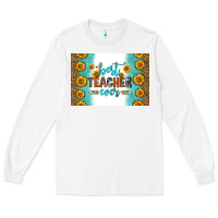 White best teacher ever skinny metal can holder Long Sleeve Tee - HRA Design Shop