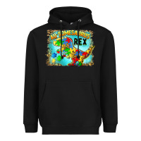 Black au somesaurus rex Heavyweight Hoodie - BarkalooDesign
