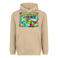 Mushroom au somesaurus rex Heavyweight Hoodie - BarkalooDesign