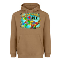 Toasted Coconut au somesaurus rex Heavyweight Hoodie - BarkalooDesign