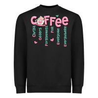 Black coffee and christ Heavyweight Sweatshirt - MaliasSmallBusiness