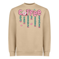 Mushroom coffee and christ Heavyweight Sweatshirt - MaliasSmallBusiness