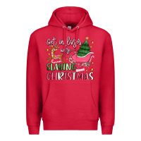Cardinal get in loser we're slaying christmas Premium Hoodie - MaliasSmallBusiness