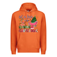 Carrot get in loser we're slaying christmas Premium Hoodie - MaliasSmallBusiness