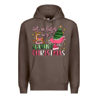 Coffee get in loser we're slaying christmas Premium Hoodie - MaliasSmallBusiness