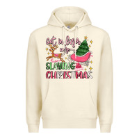 Sandshell get in loser we're slaying christmas Premium Hoodie - MaliasSmallBusiness