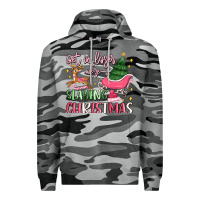 Slate Camo get in loser we're slaying christmas Premium Hoodie - MaliasSmallBusiness