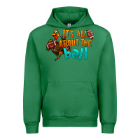 Emerald It's All About The Ball Urban Hoodie - LillyAllenDesigns