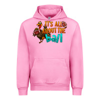 Fuchsia Pink It's All About The Ball Urban Hoodie - LillyAllenDesigns