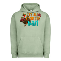 Pigment Oil Green It's All About The Ball Urban Hoodie - LillyAllenDesigns