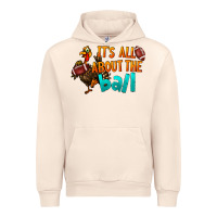 Sandshell It's All About The Ball Urban Hoodie - LillyAllenDesigns