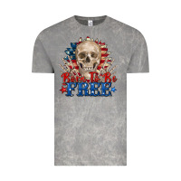 Cloud Rock born to be free skeleton Vintage Tee - Zillion Design Studio