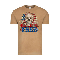 Vintage Camel born to be free skeleton Vintage Tee - Zillion Design Studio
