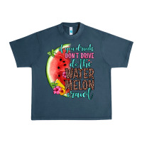 Midnight Navy if you drink don t drive do the watermelon crawl Urban Heavy Tee - Zillion Design Studio