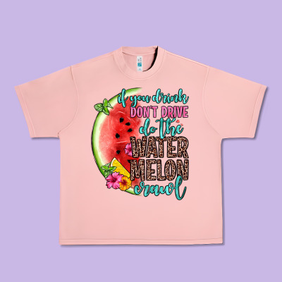 If You Drink Don T Drive Do The Watermelon Crawl Urban Heavy Tee Designed By Zillion Design Studio