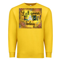 Lemon Western Y'all Gonna Learn Today Premium Sweatshirt - LillyAllenDesigns