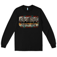 Black cowboy take me away Long Sleeve Tee - SublimationCraftShop