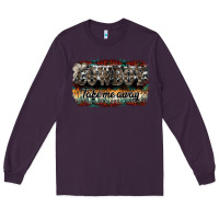 Plum cowboy take me away Long Sleeve Tee - SublimationCraftShop