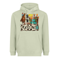 Matcha and they call the thing rodeo Heavyweight Hoodie - NancyCooperArtShop