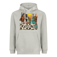 Moon Dust and they call the thing rodeo Heavyweight Hoodie - NancyCooperArtShop
