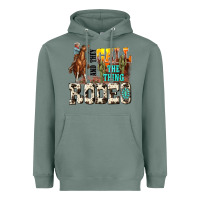 Sage and they call the thing rodeo Heavyweight Hoodie - NancyCooperArtShop