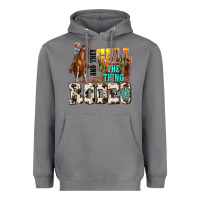Storm and they call the thing rodeo Heavyweight Hoodie - NancyCooperArtShop