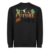 Black future cowboy Heavyweight Sweatshirt - MaliasSmallBusiness