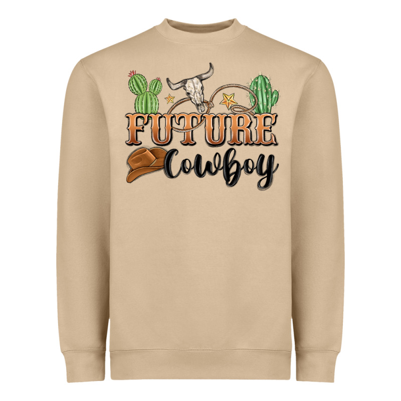 Future Cowboy Heavyweight Sweatshirt by MaliasSmallBusiness | Teevron