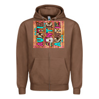 Chestnut auntie heifer Zipper Hoodie - JahusDesignShop