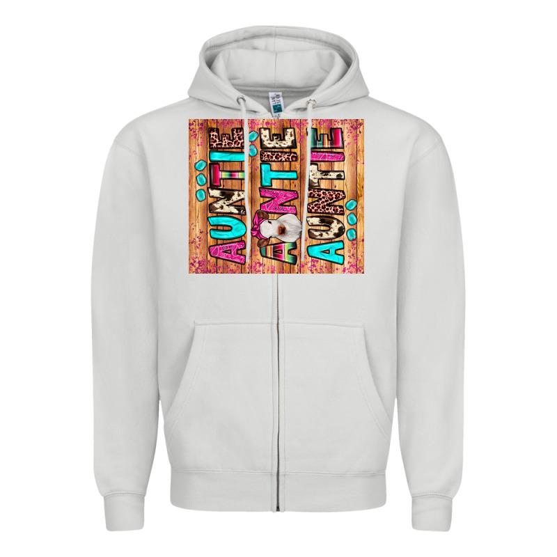 Auntie Heifer Zipper Hoodie by JahusDesignShop | Teevron