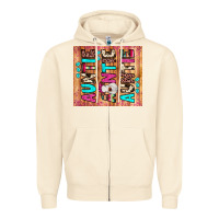Sandshell auntie heifer Zipper Hoodie - JahusDesignShop