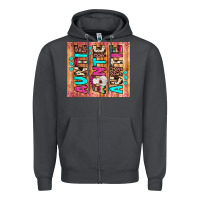 Smoke auntie heifer Zipper Hoodie - JahusDesignShop