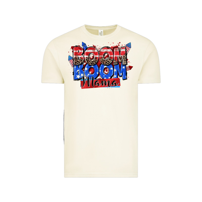 Boom Boom Mama Vintage Tee by Zillion Design Studio | Teevron