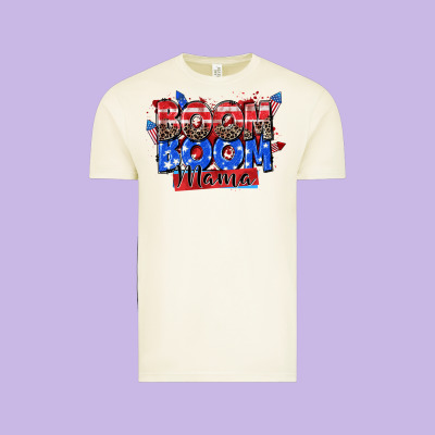Boom Boom Mama Vintage Tee Designed By Zillion Design Studio