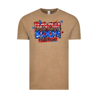 Vintage Coffee boom boom mama Vintage Tee - Zillion Design Studio