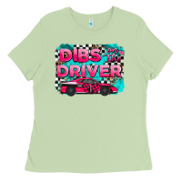Matcha dibs on the driver background Ladies Tee - AdoDesignShop