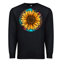 Black sunflower christmas ornament Premium Sweatshirt - Jasminsmagicworld