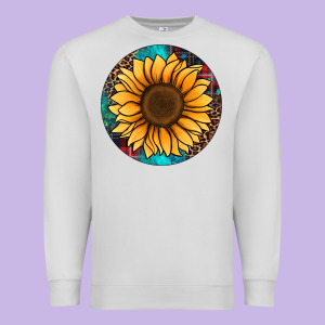Sunflower Christmas Ornament Premium Sweatshirt Designed By Jasminsmagicworld