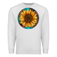Oatmeal Heather sunflower christmas ornament Premium Sweatshirt - Jasminsmagicworld