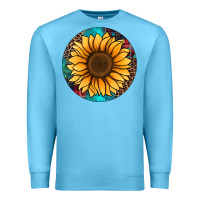 Ocean Blue sunflower christmas ornament Premium Sweatshirt - Jasminsmagicworld