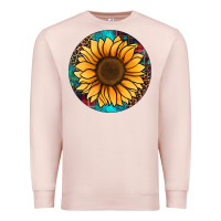 Pale Pink sunflower christmas ornament Premium Sweatshirt - Jasminsmagicworld