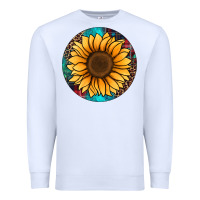 White sunflower christmas ornament Premium Sweatshirt - Jasminsmagicworld
